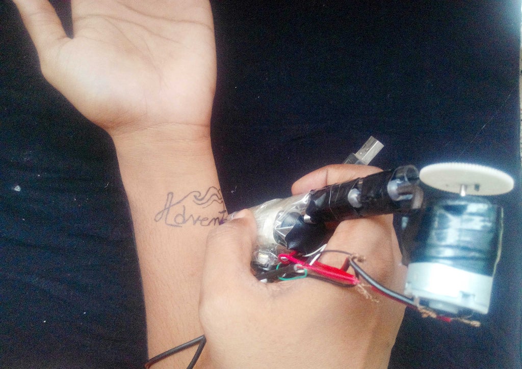 How To Make Tattoo Machine At Home - Homemade Tattoo Machine : 11 Steps -  Instructables