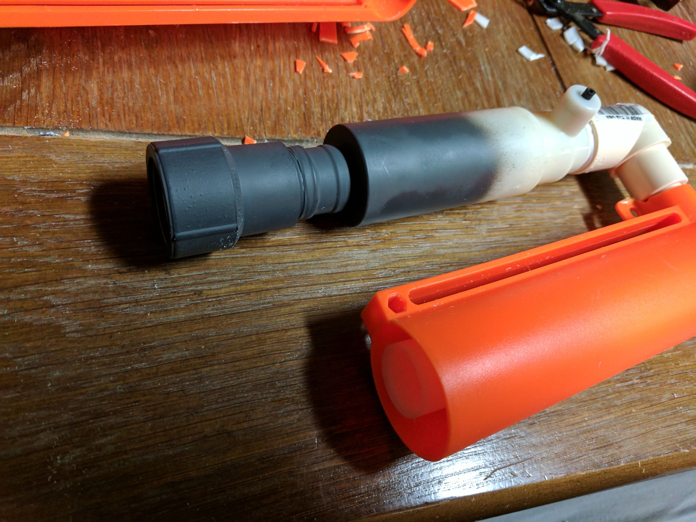 Ultimate Nerf Demolisher With Integrated Shotgun, Upgraded Motors and