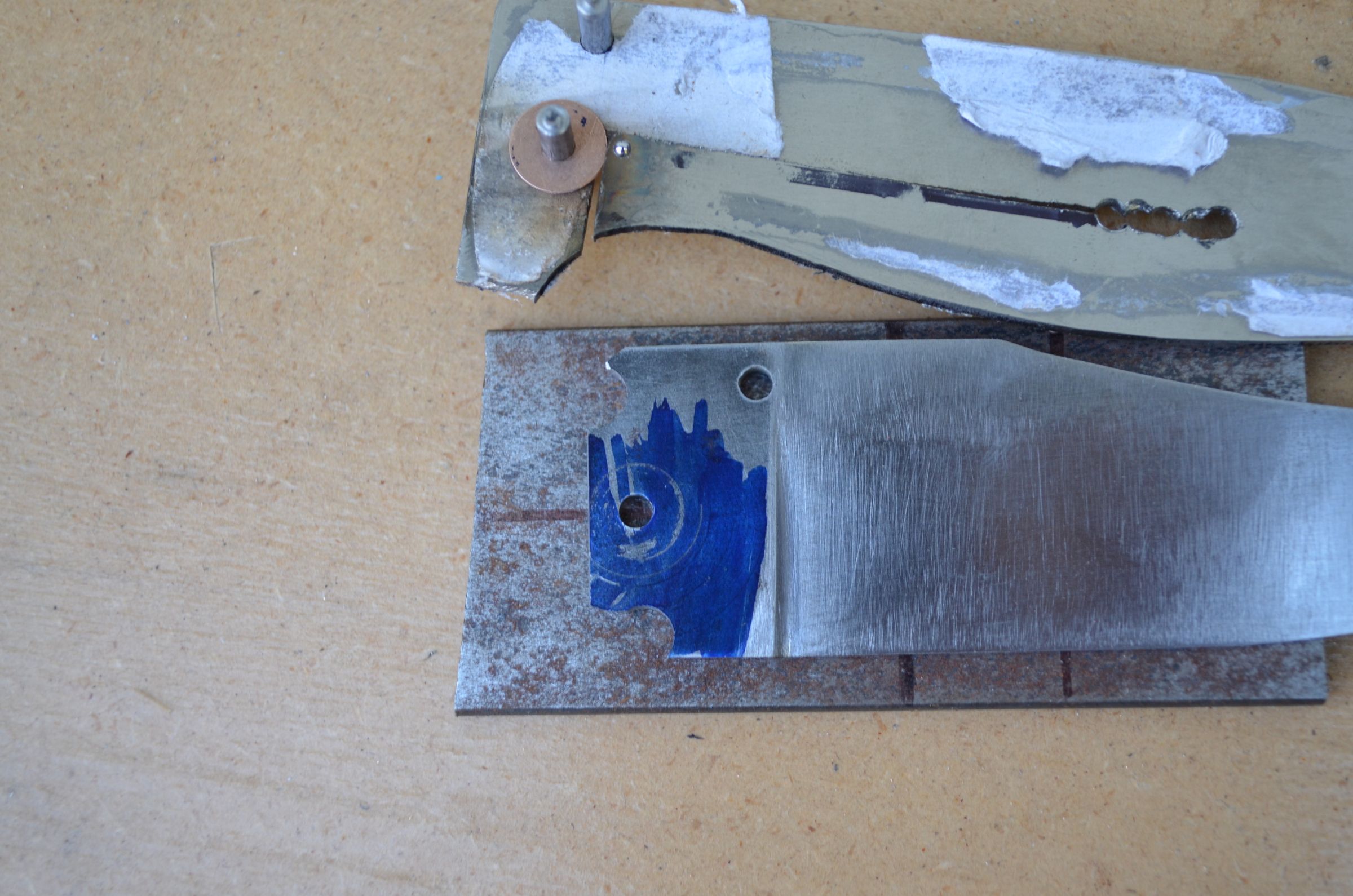 How to Make a Liner Lock Folding Knife 14 Steps (with Pictures