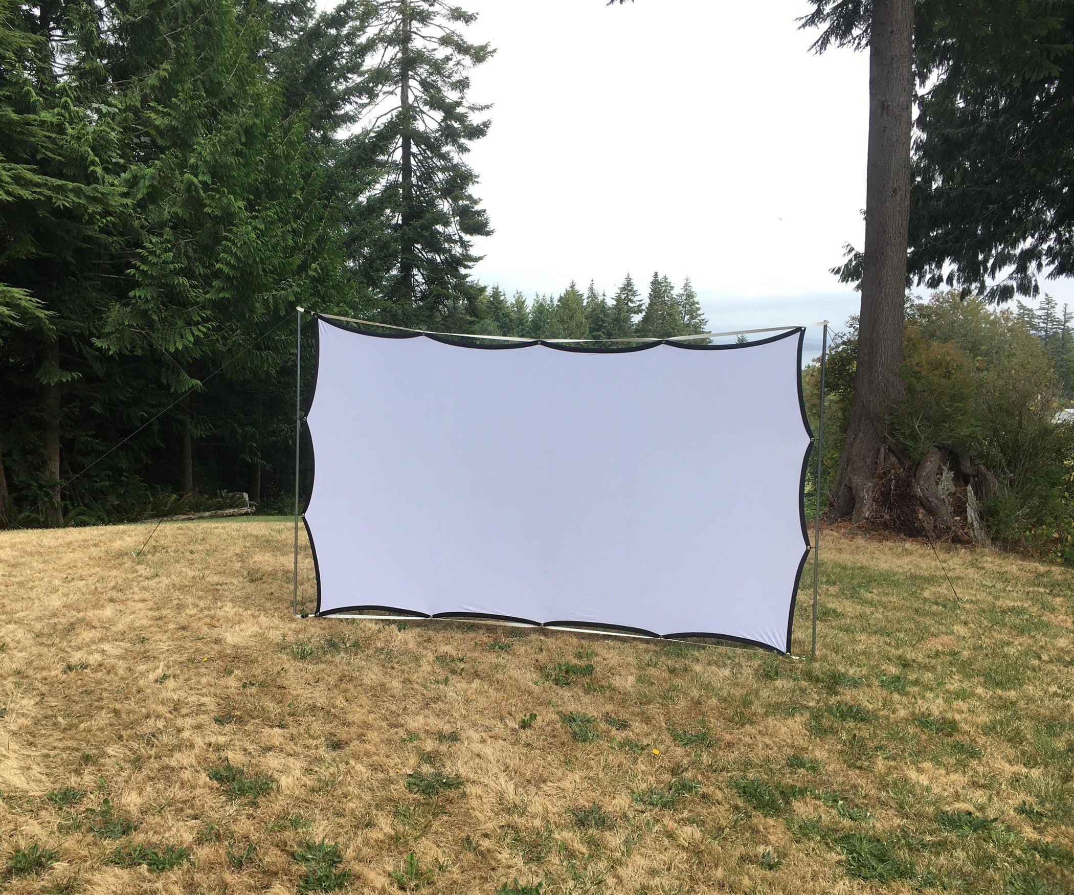 Outdoor Projector Screen 9 Steps (with Pictures) Instructables