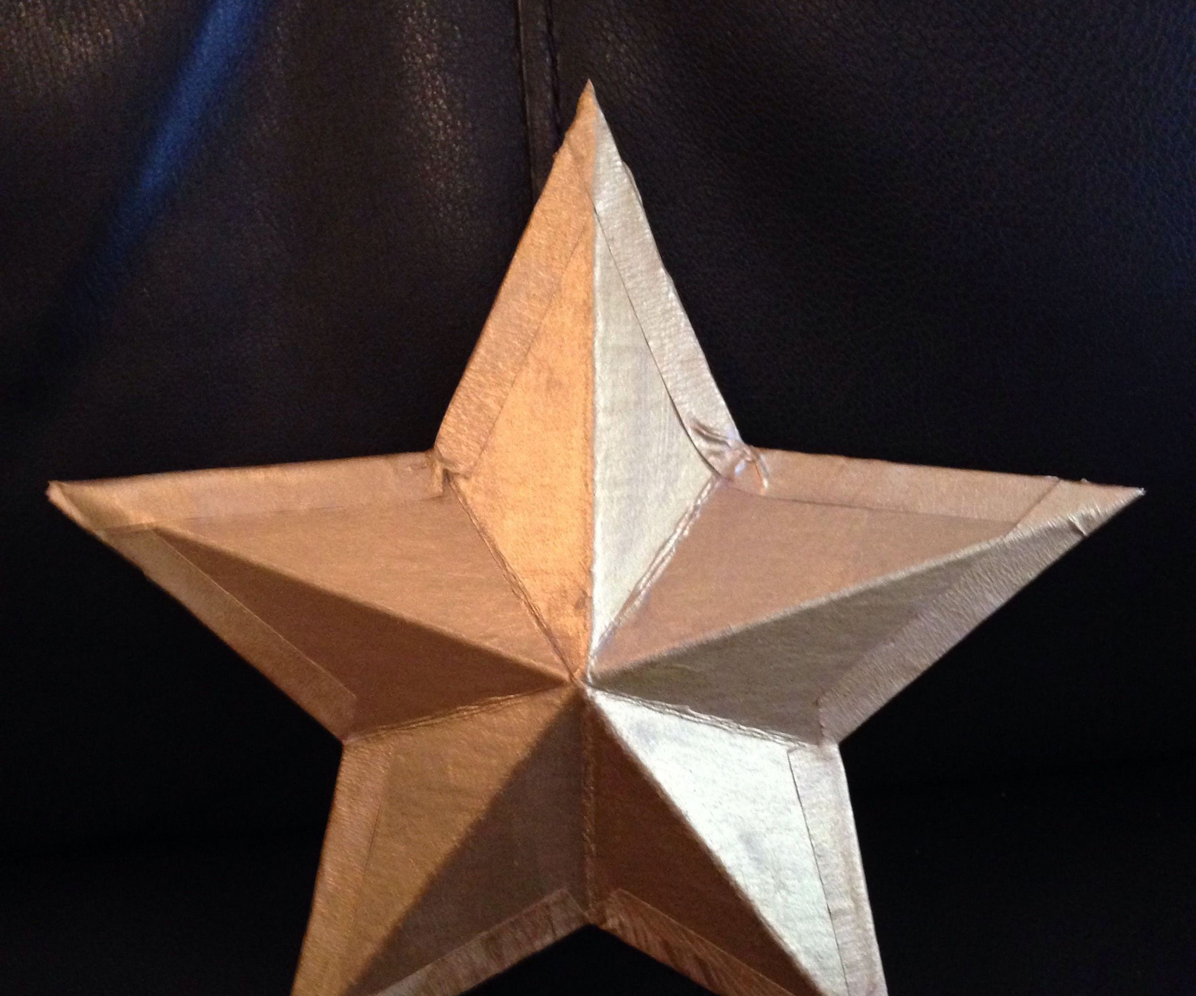 3d cereal box stars DIY Project DIY Project Image