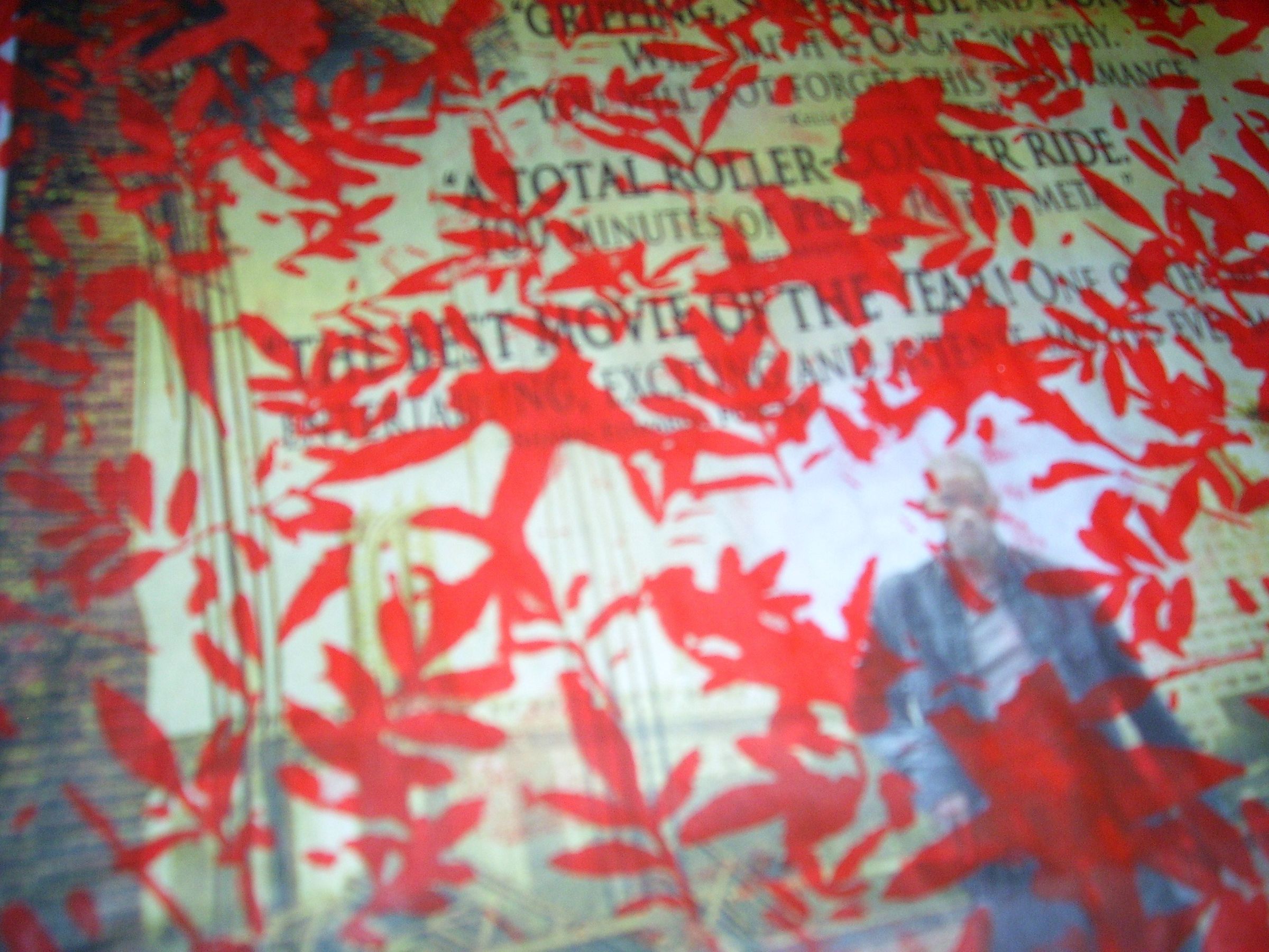 black and white and re(a)d all over: making newspaper wrapping paper look fancy DIY Project DIY Project Image