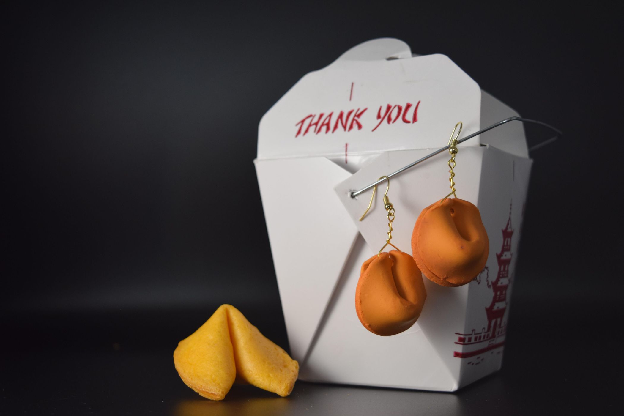 Fortune Cookie Earrings 9 Steps (with Pictures) Instructables