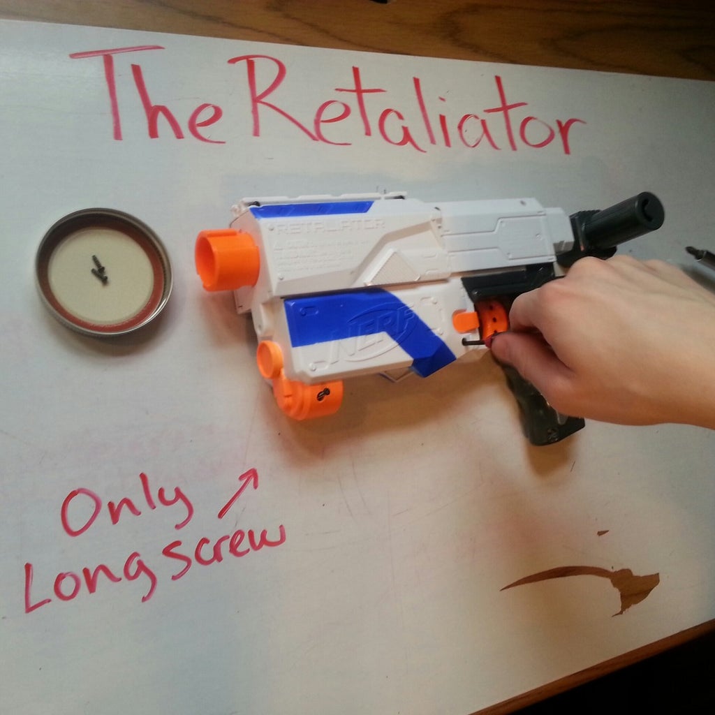 Nerf Retaliator Mod: Air Restrictor Removal and Barrel ...