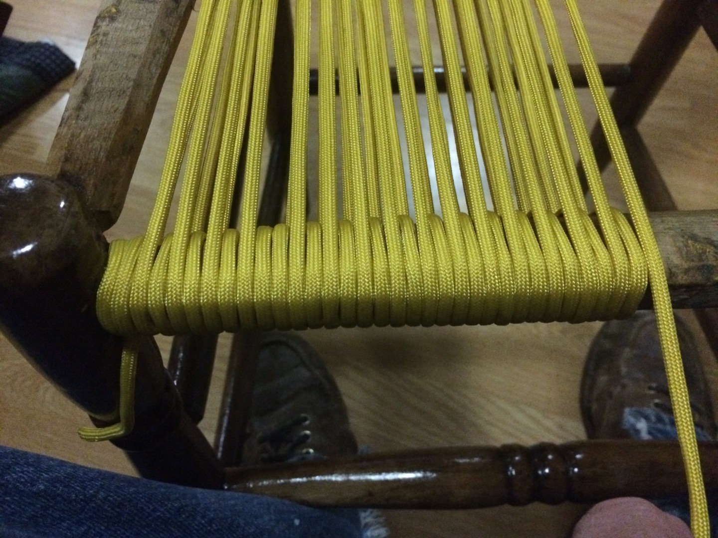 Weave Chair Seats With Paracord 8 Steps (with Pictures) Instructables
