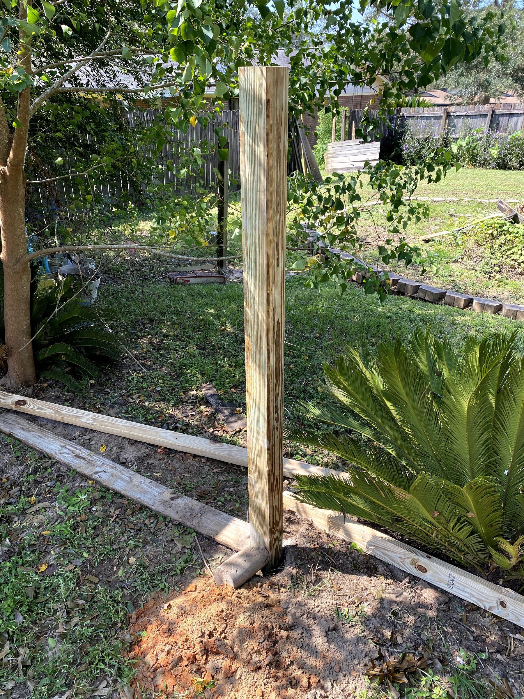Build a DogEar Fence From Scratch 5 Steps (with Pictures