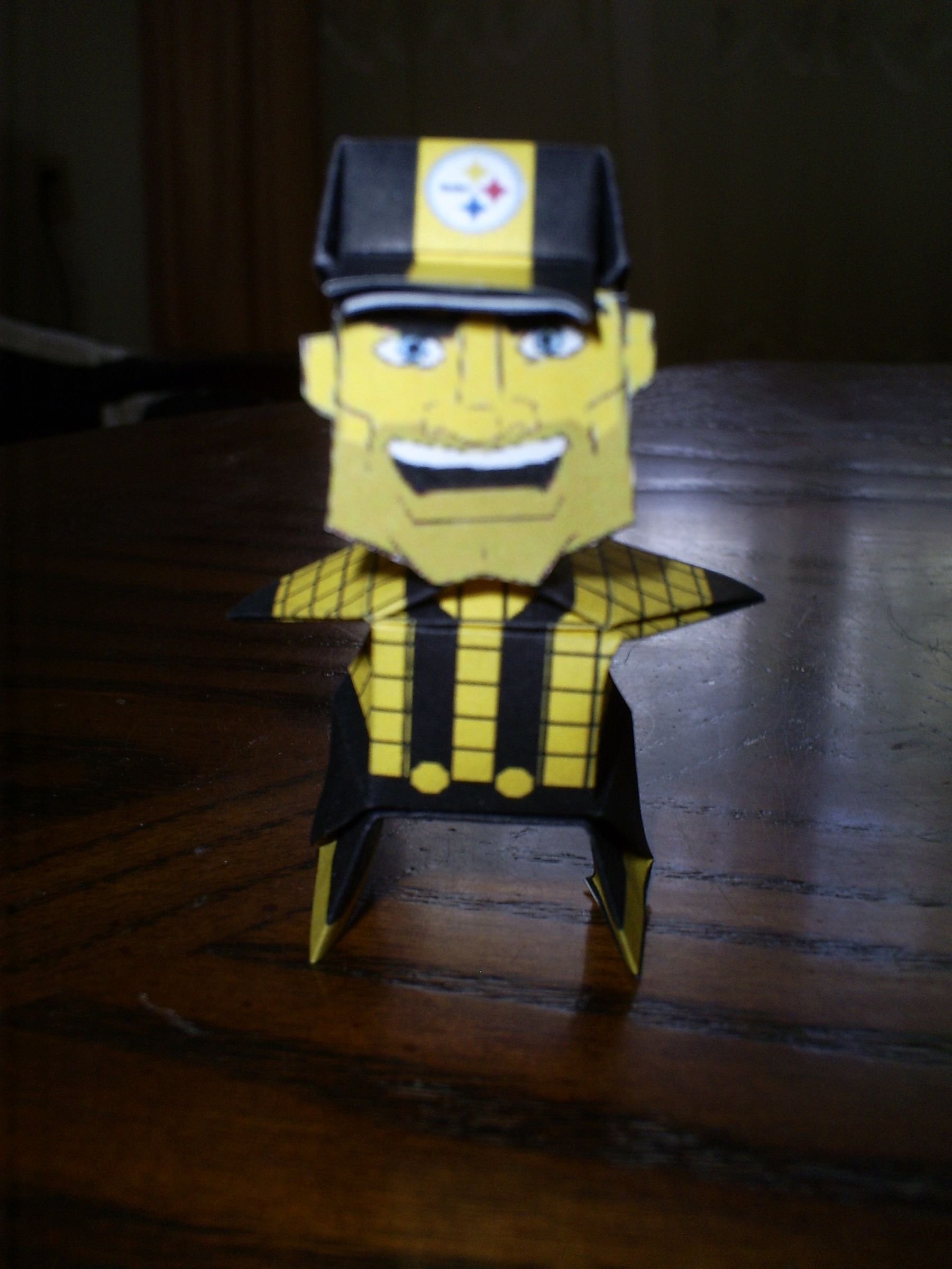 origami steeley mcbeam (steelers mascot) DIY Project DIY Project Image