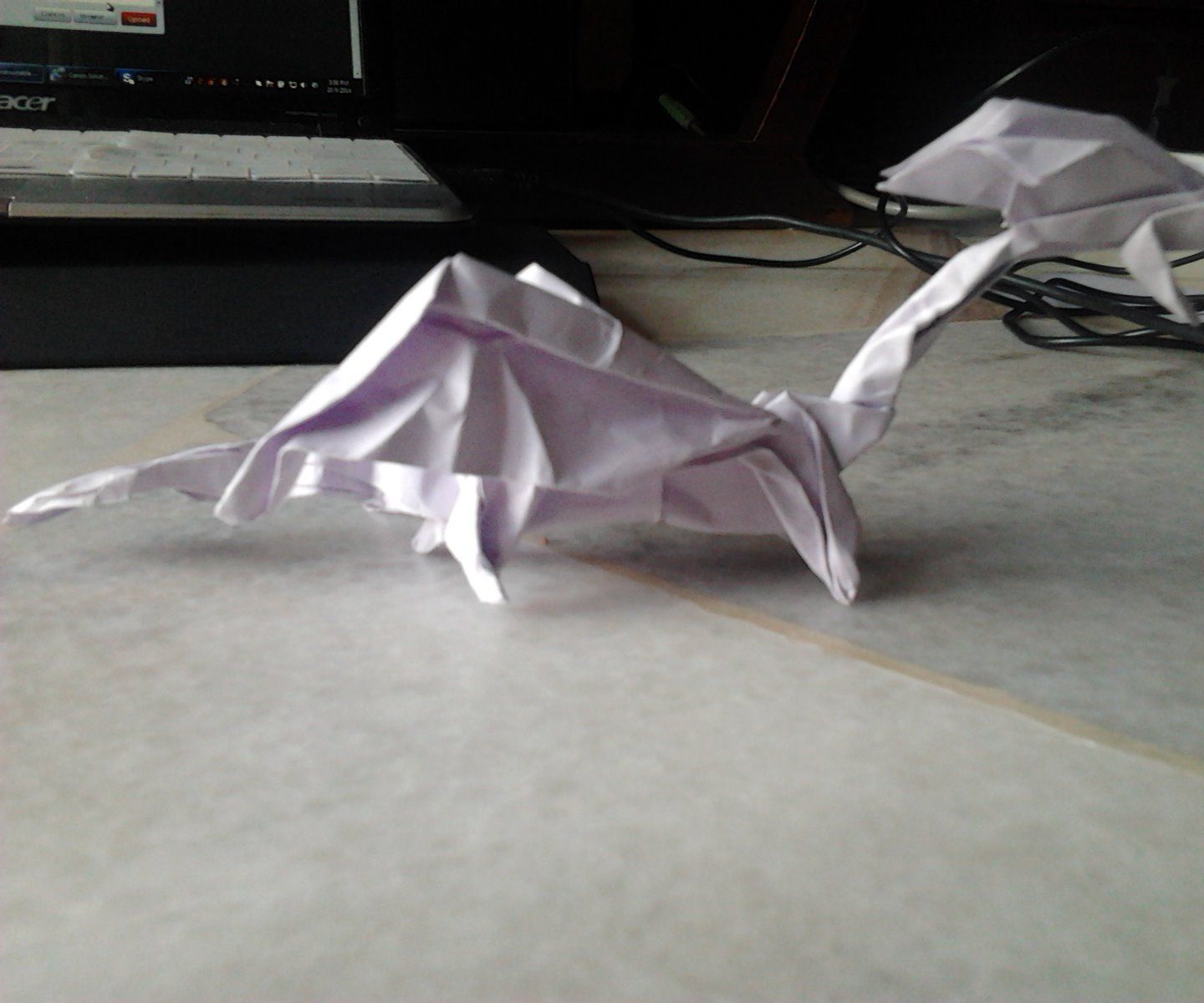 origami dragon (flame dragon) DIY Project DIY Project Image