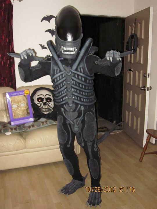 Alien Xenomorph Costume 17 Steps (with Pictures) Instructables