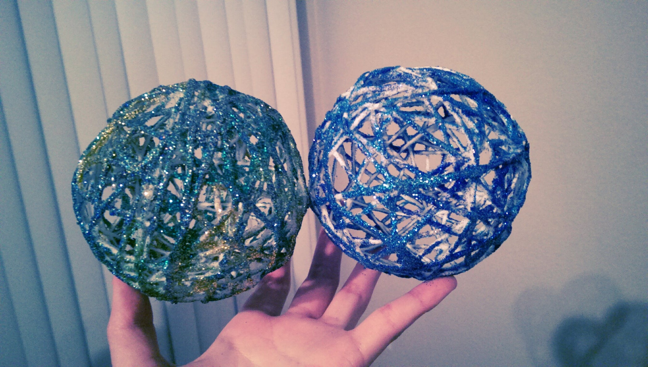 String Christmas Ornaments 6 Steps Instructables