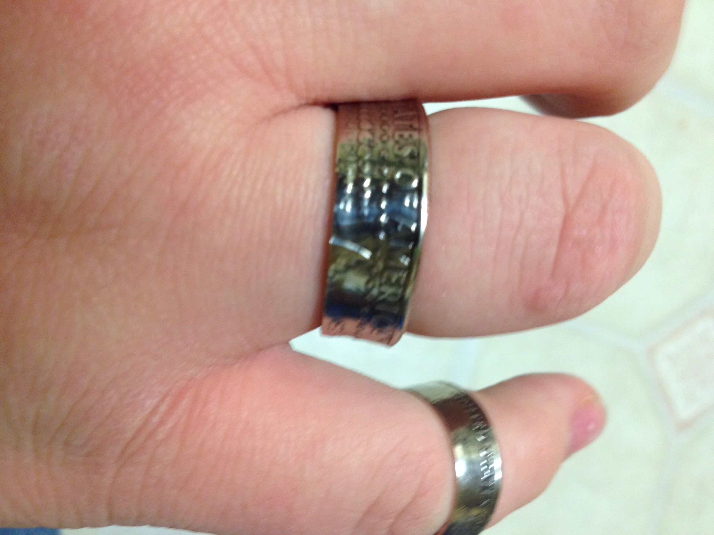 Double Sided Coin Ring 9 Steps (with Pictures) Instructables