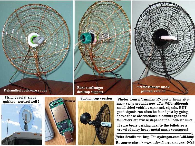 Wokfi - Parabolic Cookware Wifi Antenna! : 12 Steps - Instructables