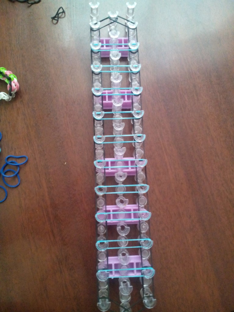 Loom band ladder bracelet Clearance