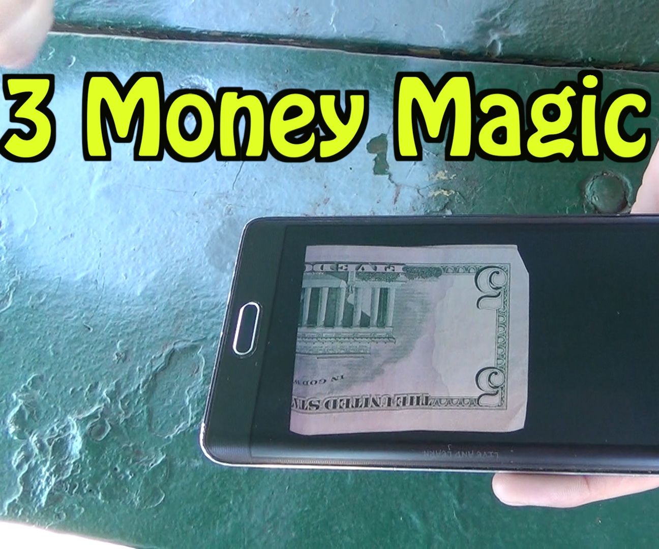 3 Money Magic Tricks HOW TO Instructables