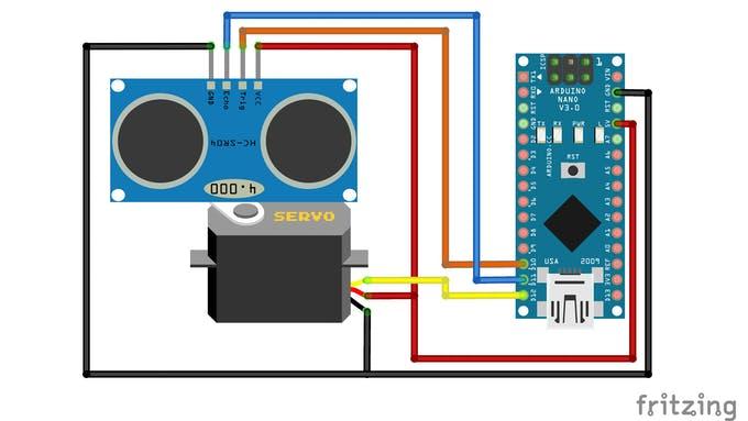 DIY ULTRASONIC RADAR | Hackaday.io