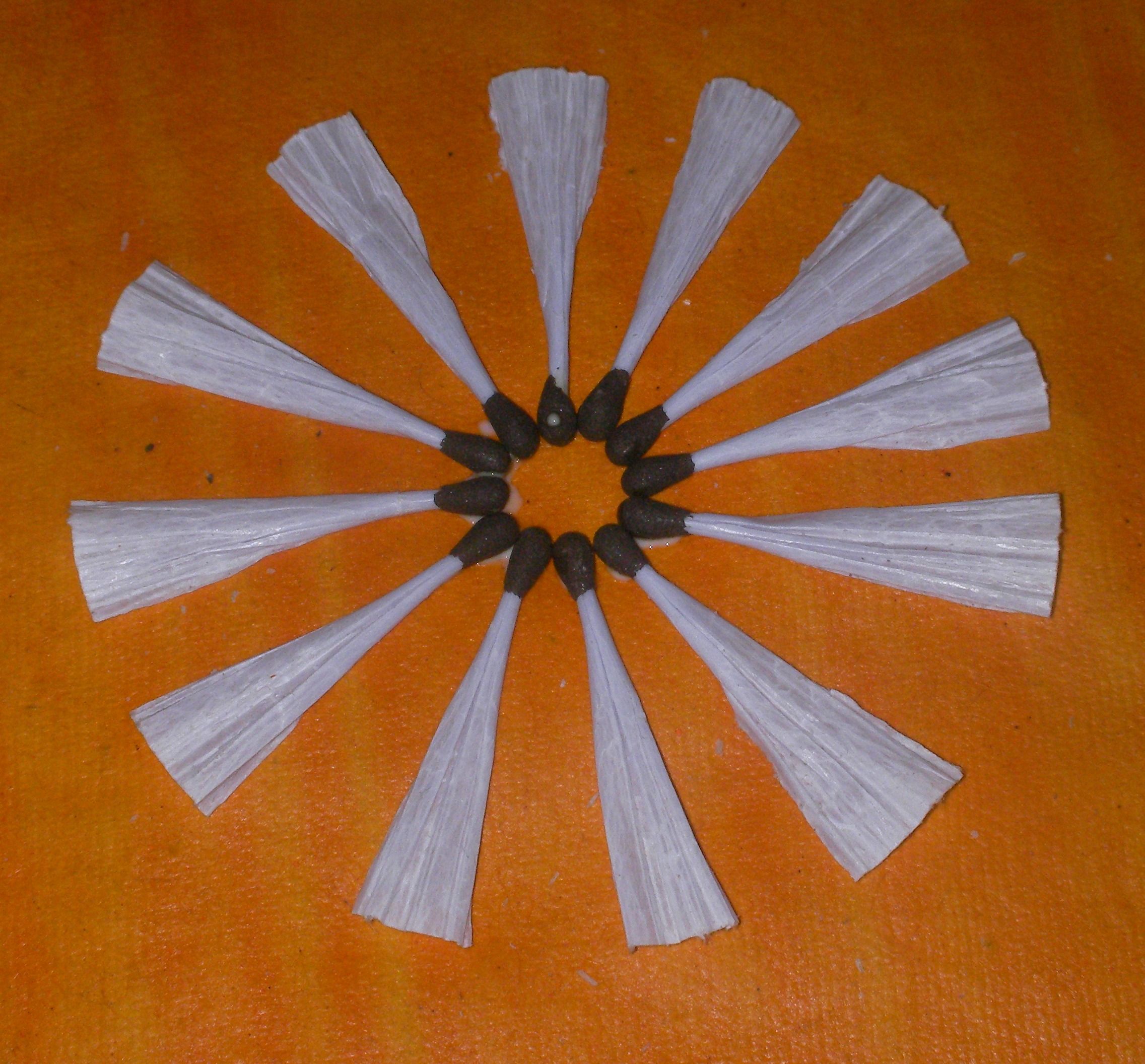 Matchstick Drawings On Paper
