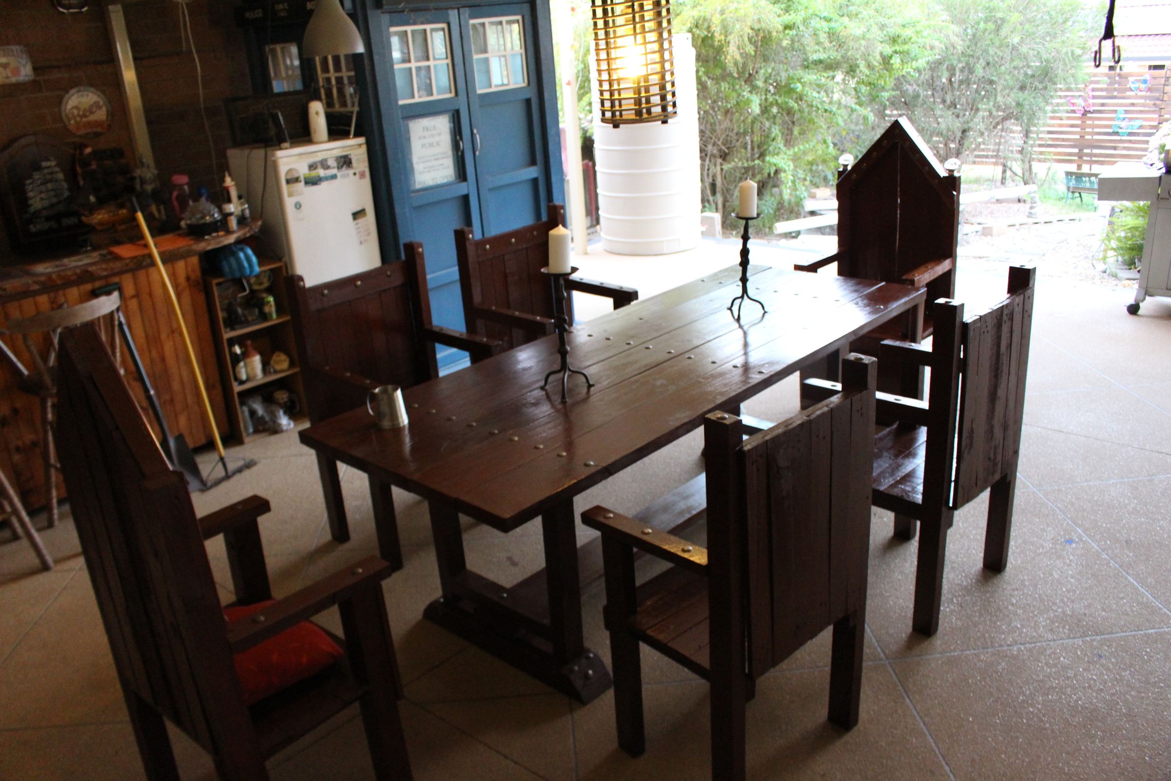 How To Build A Medieval Dining Room Set 10 Steps With Pictures Instructables