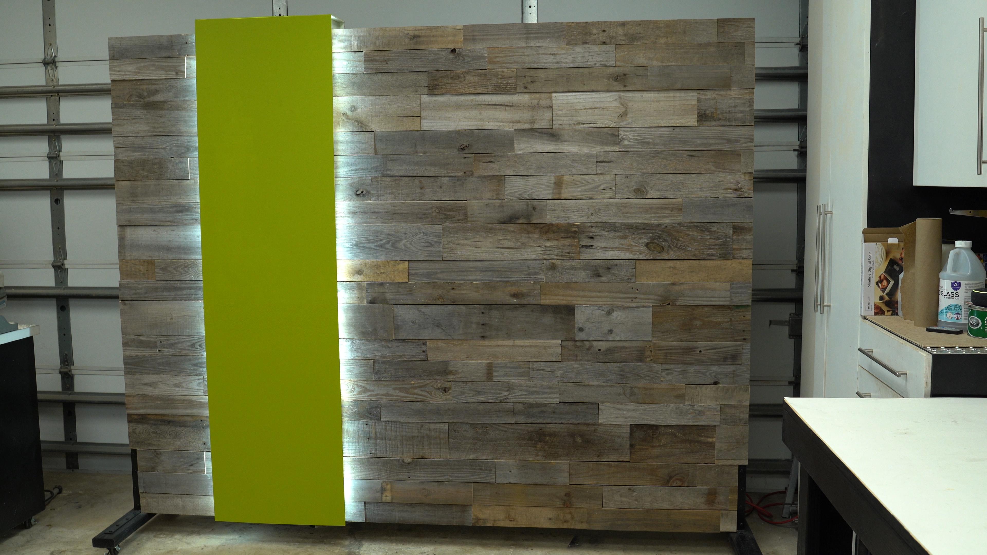 How to Build a Portable Pallet Wall 10 Steps (with Pictures