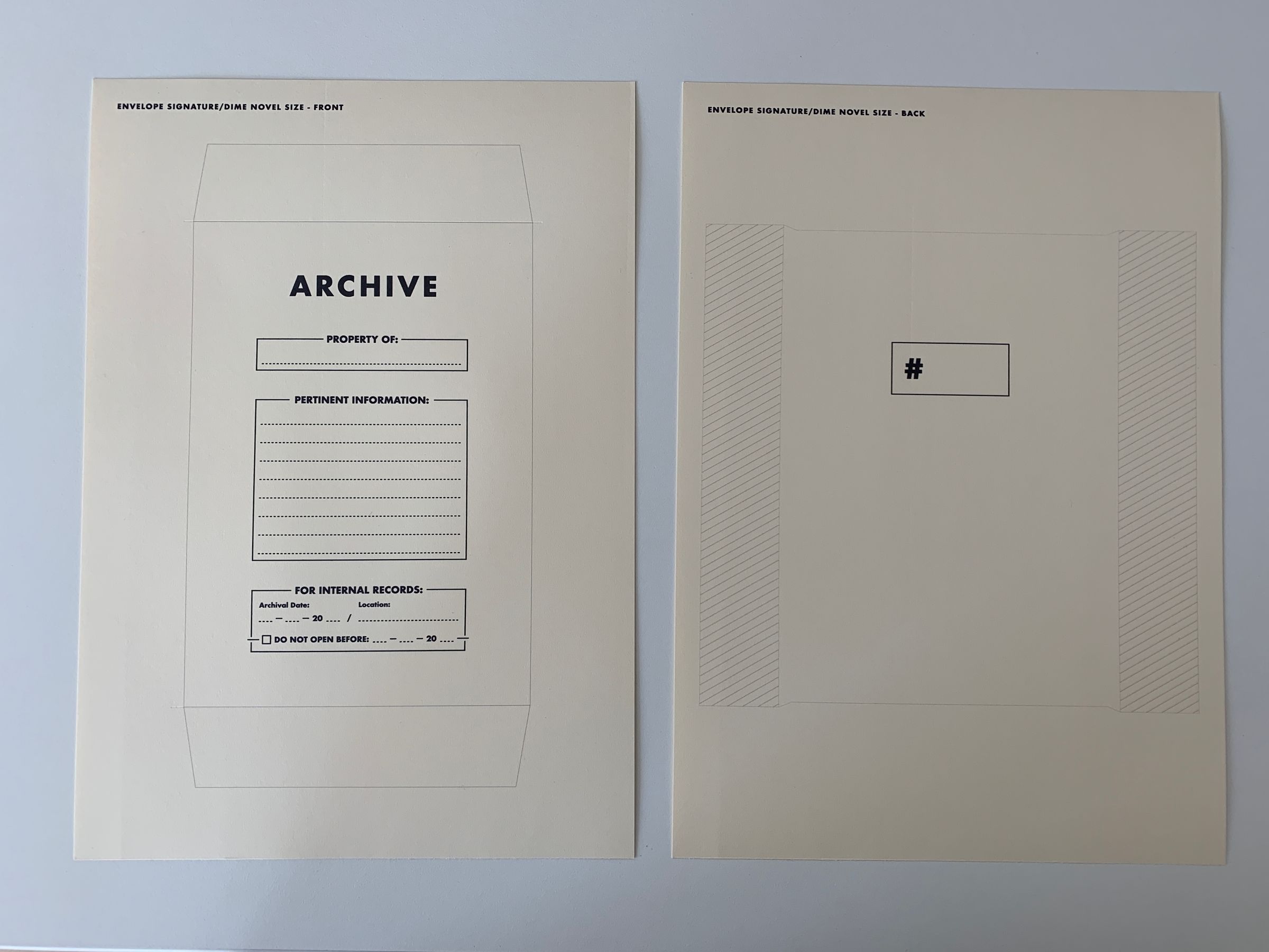 Field Notes Archival Envelopes 7 Steps (with Pictures) Instructables