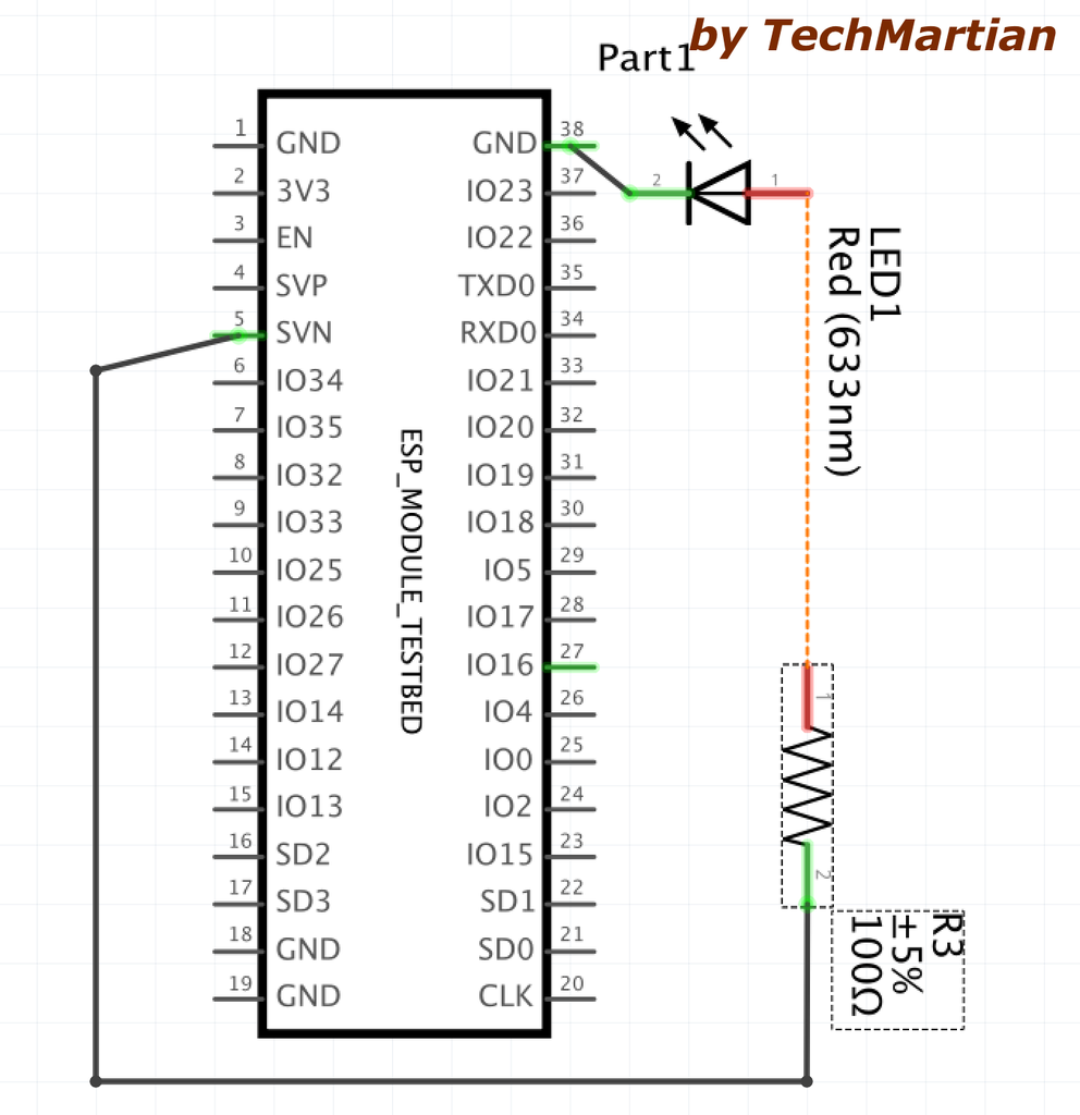Blinking an LED With ESP32 : 3 Steps - Instructables