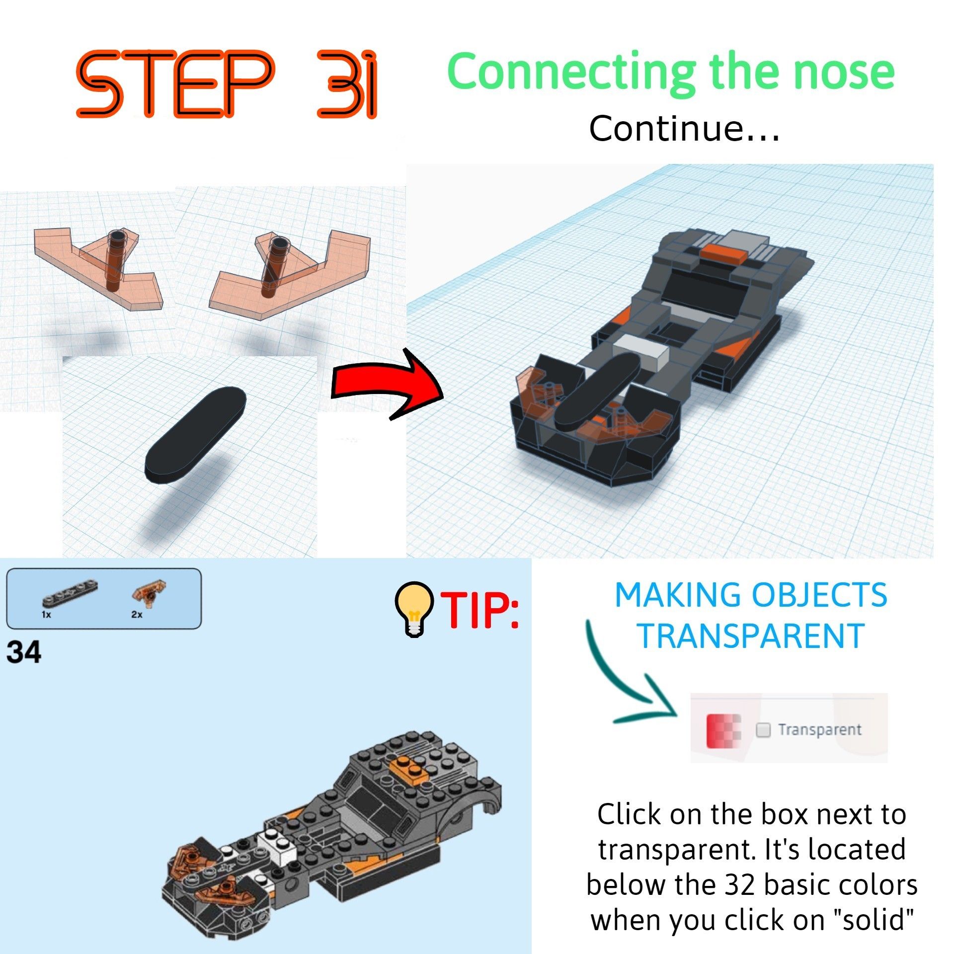 How to Make a McLaren Senna in Tinkercad 6 Steps (with Pictures