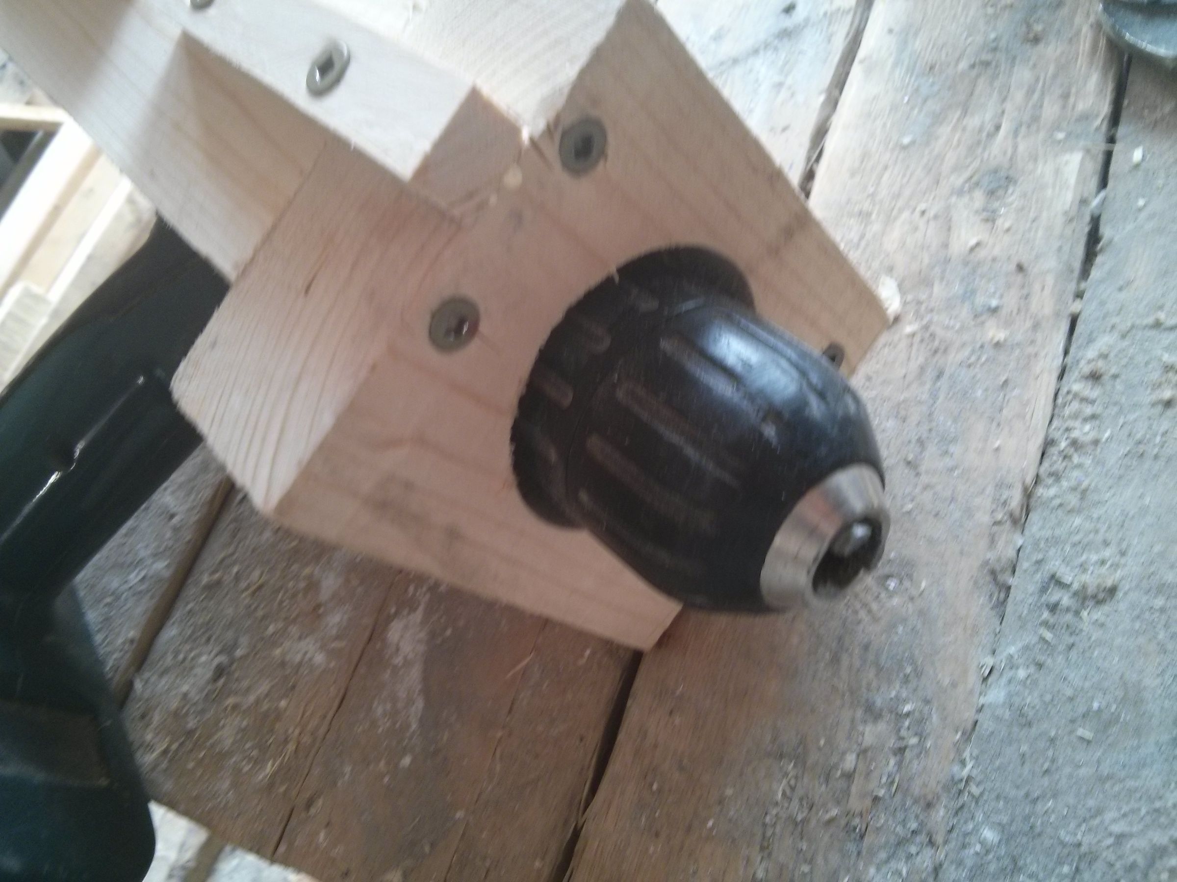 The Wooden Cordless Drill Press 10 Steps (with Pictures) Instructables