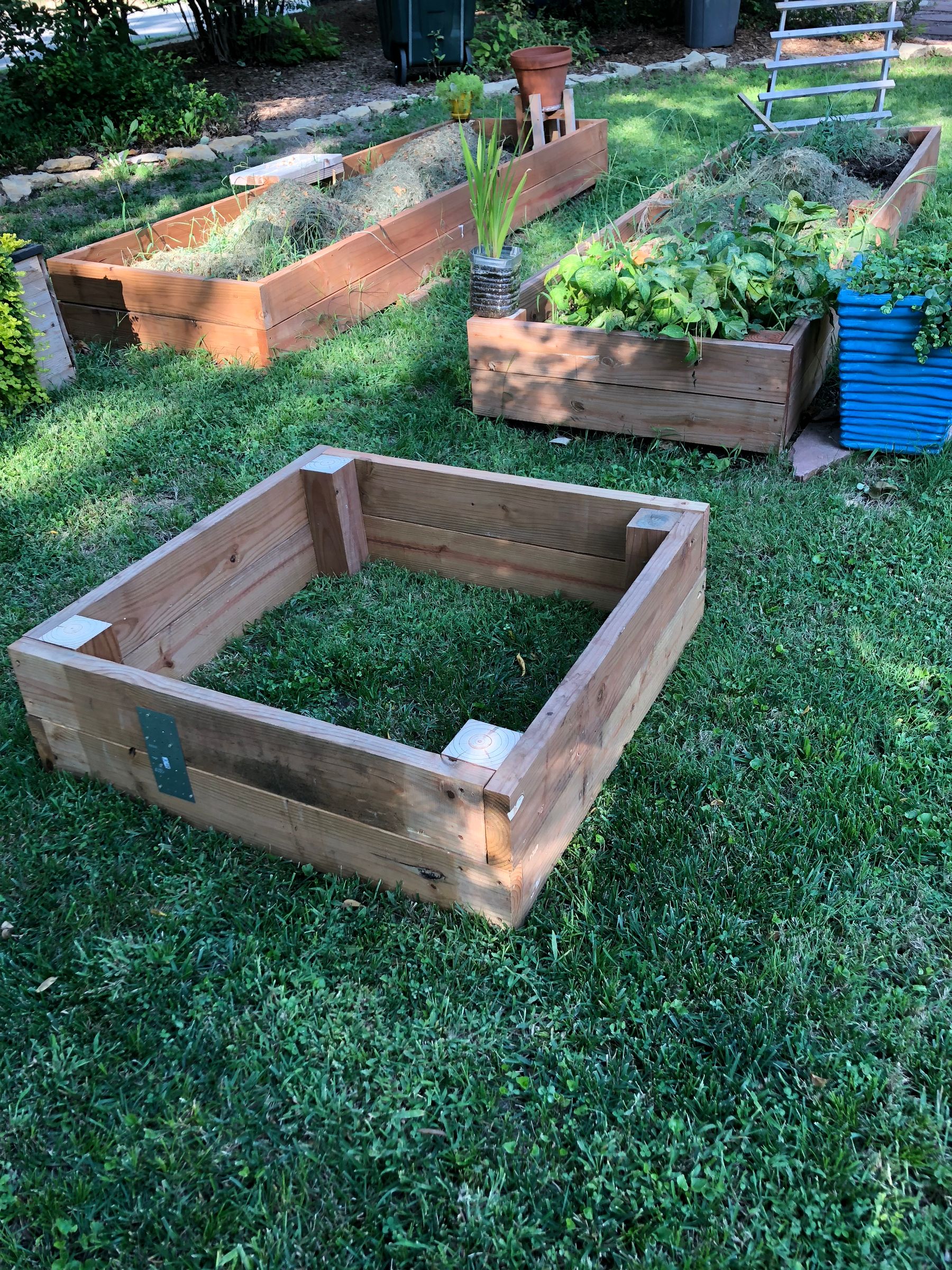 Raised Garden Bed Made From Wood 3 Steps (with Pictures) Instructables