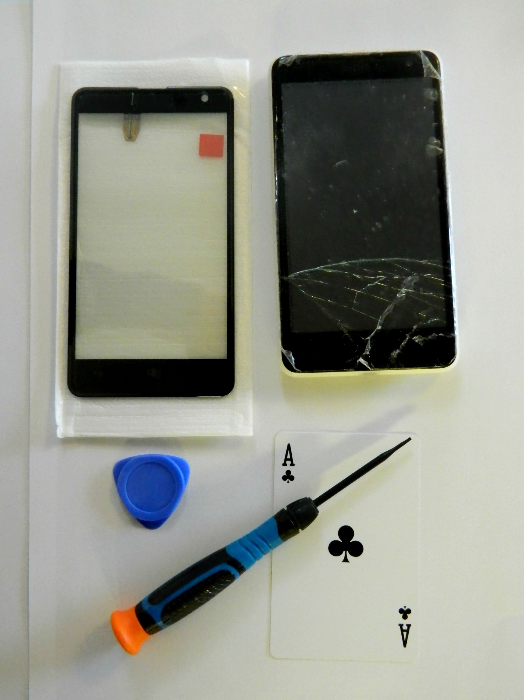 Replacing Broken Screen Glass : 4 Steps 