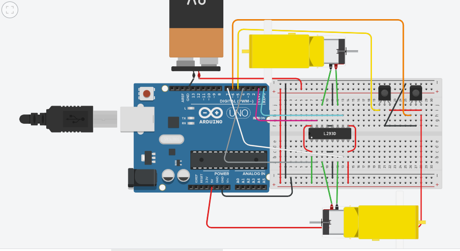 line follower arduino nano