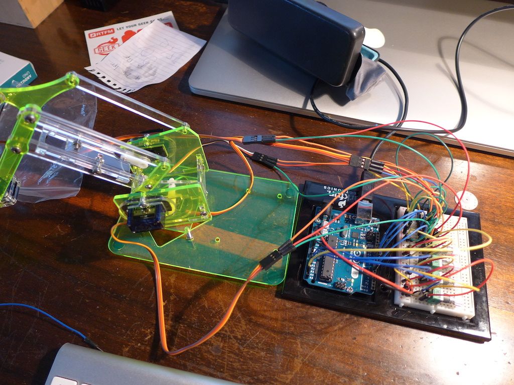 MeArm - Build a Small Hackable Robot Arm V0.3