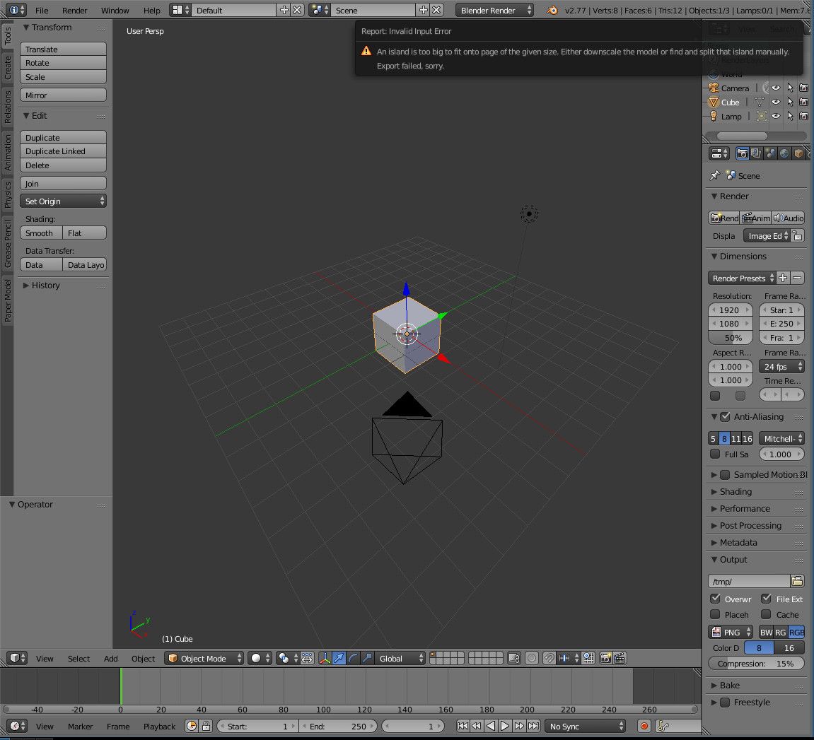 Papercraft With Blender 6 Steps (with Pictures) Instructables