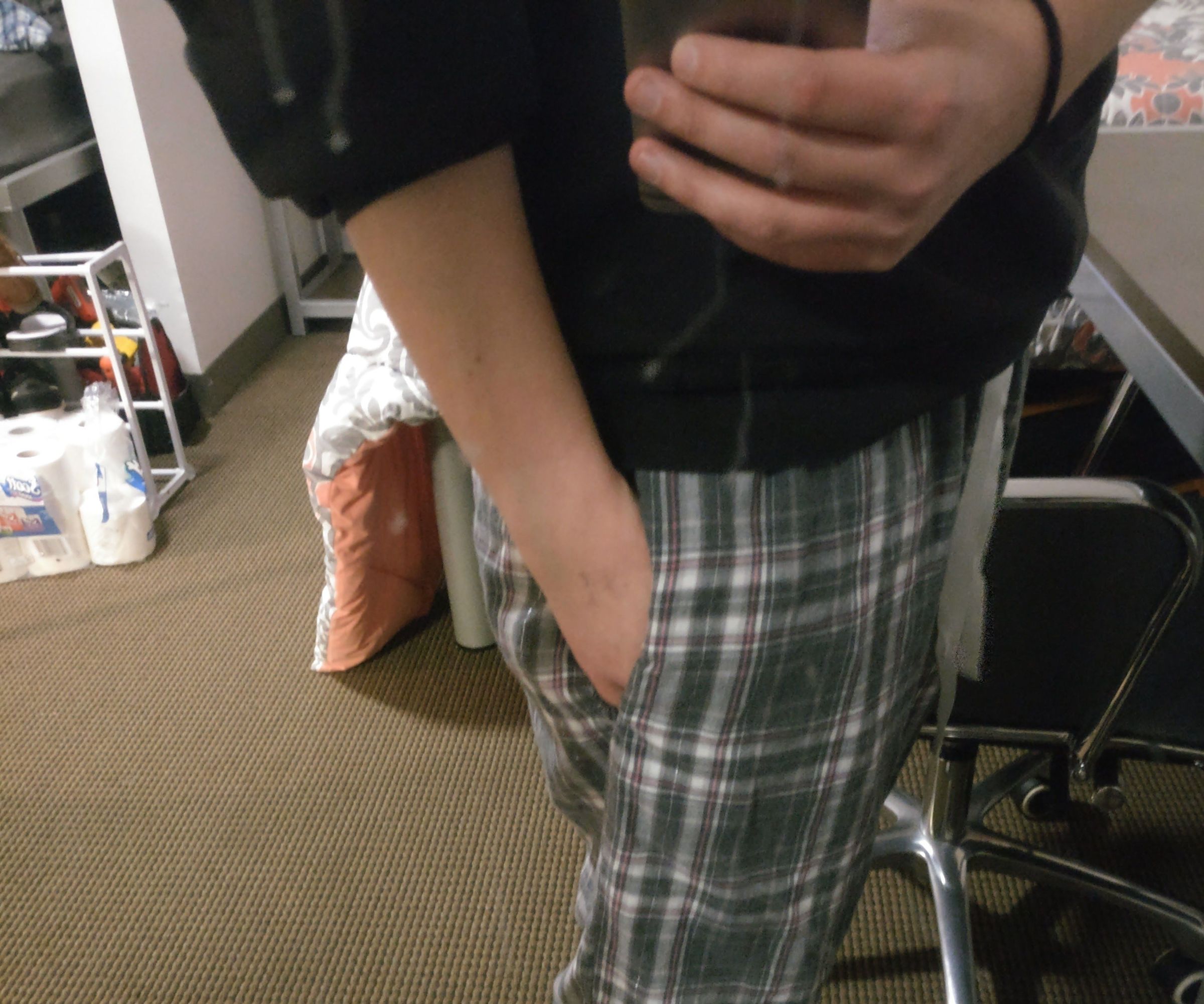 pj pants with pockets