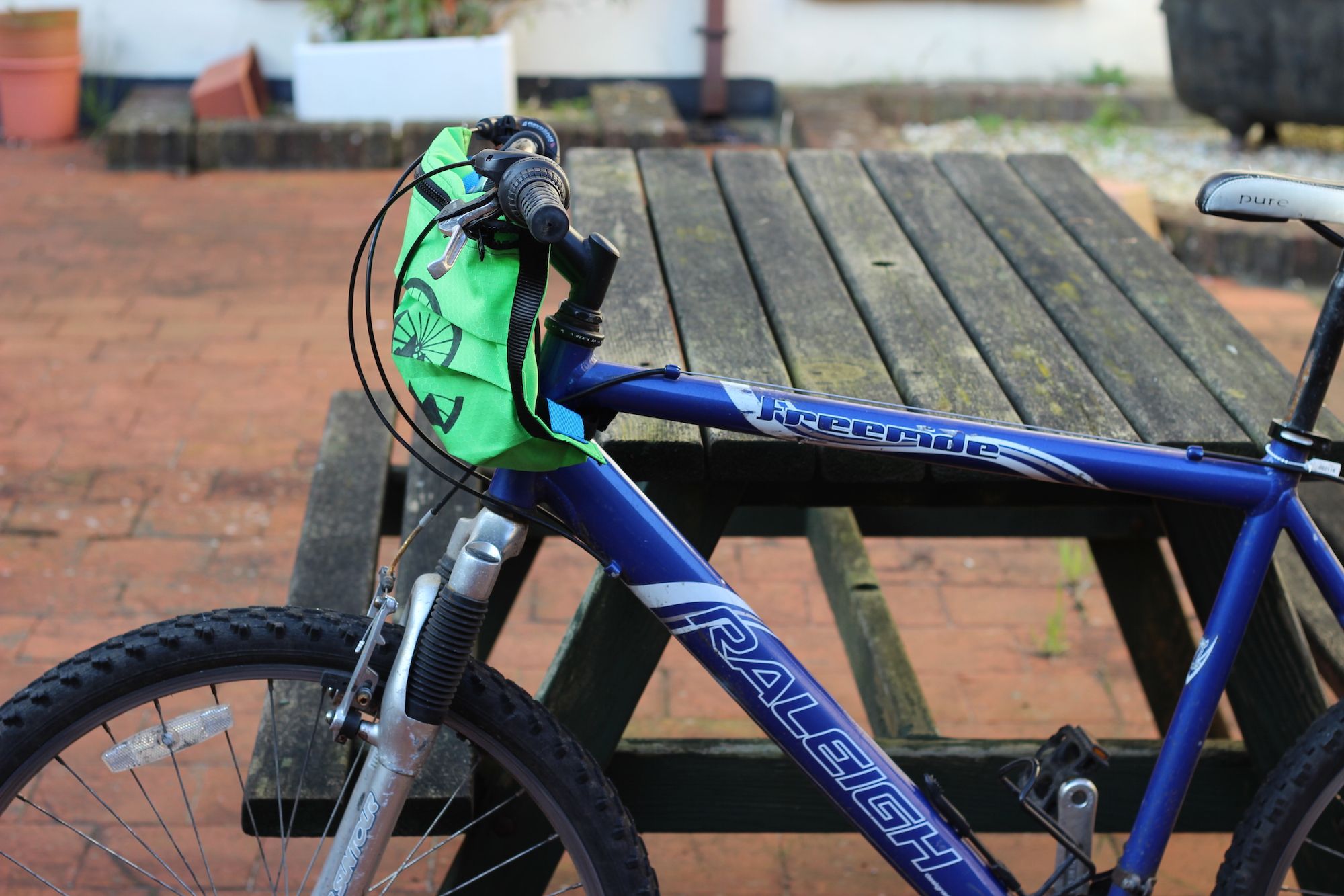 bikepacking handlebar bag diy