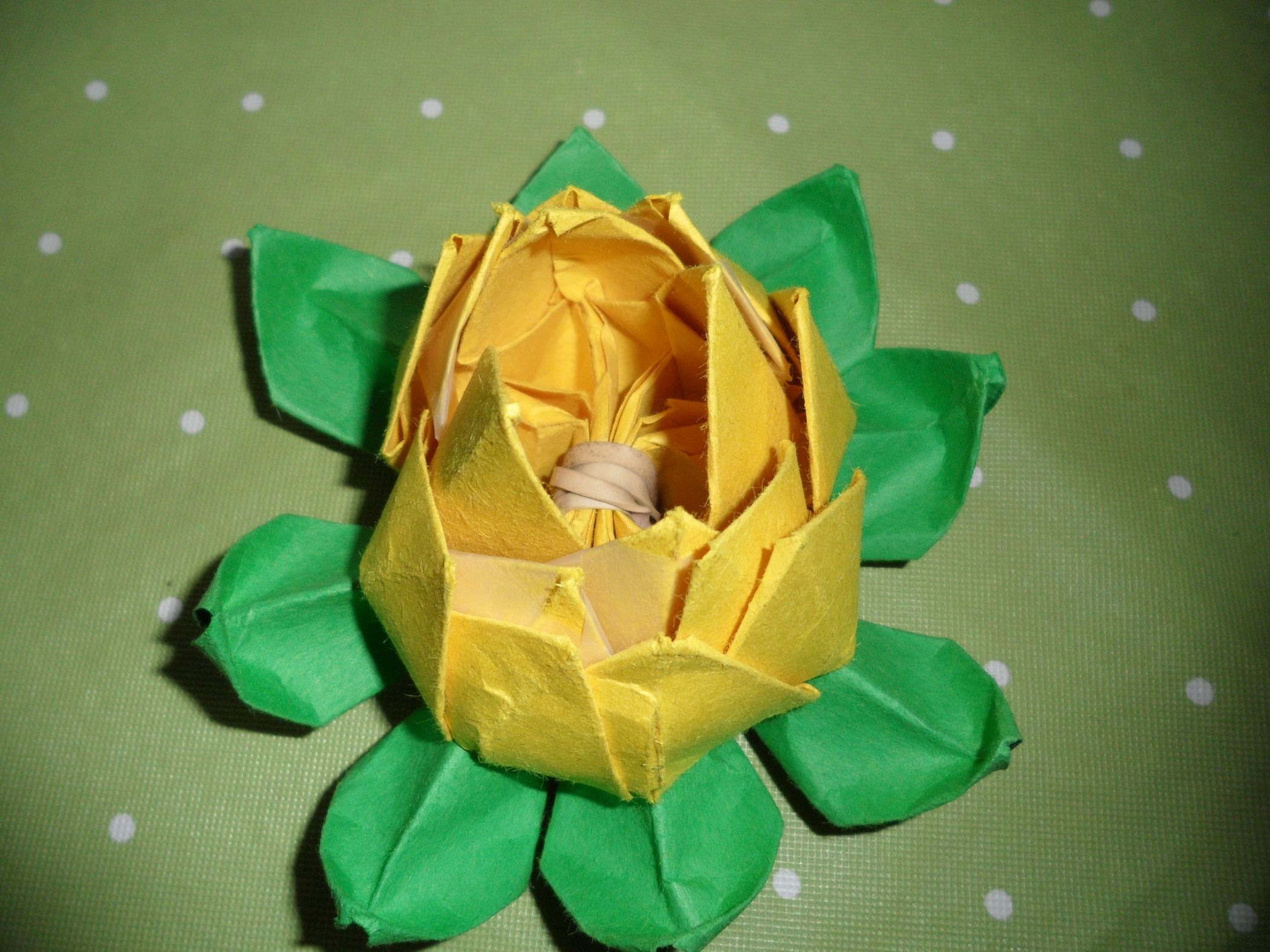Origami Lotus Flower 35 Steps (with Pictures) Instructables