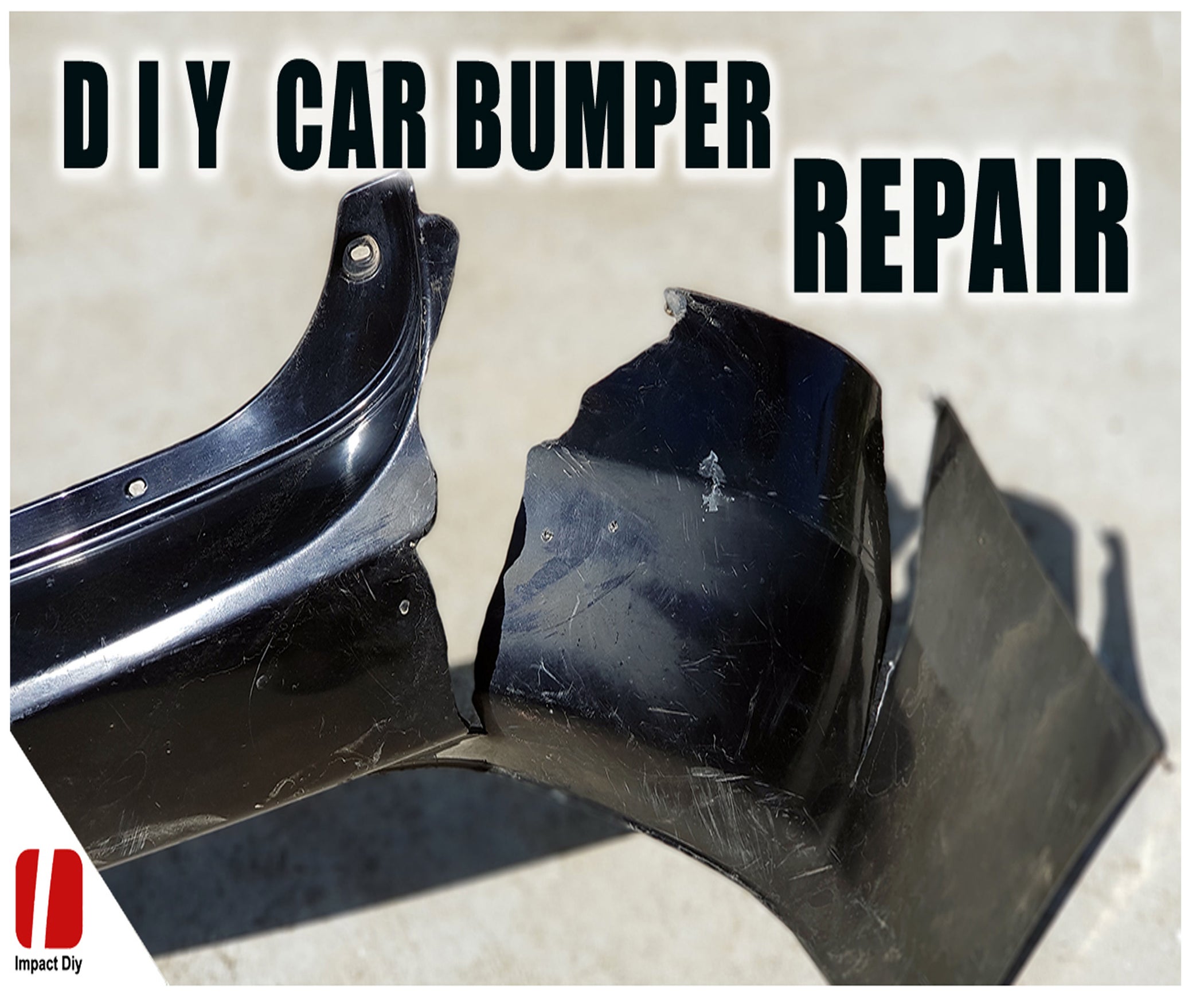 How to Repair Car Bumper 3 Steps Instructables
