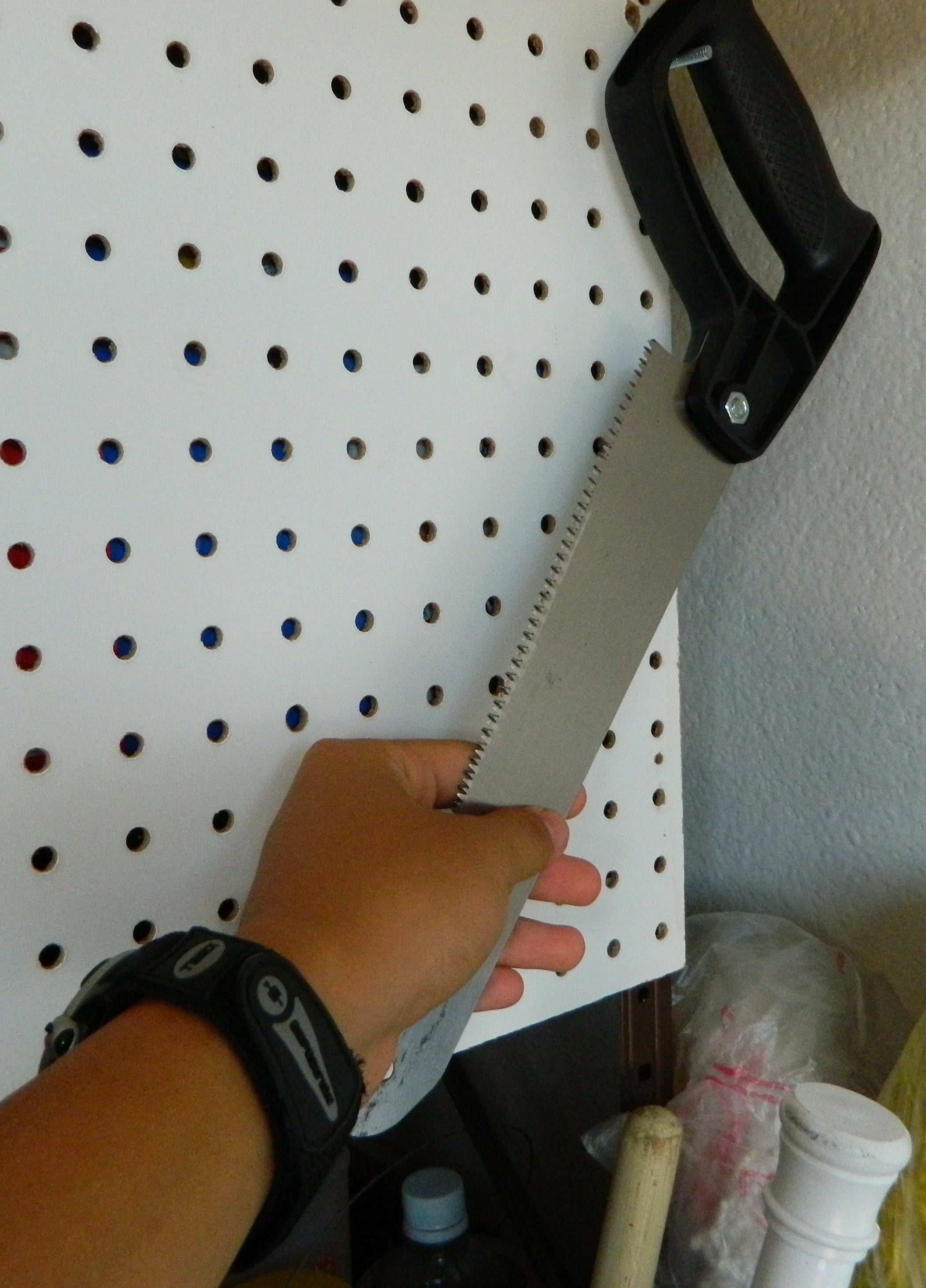 Cardboard Hand Saw Blade Guard 5 Steps Instructables