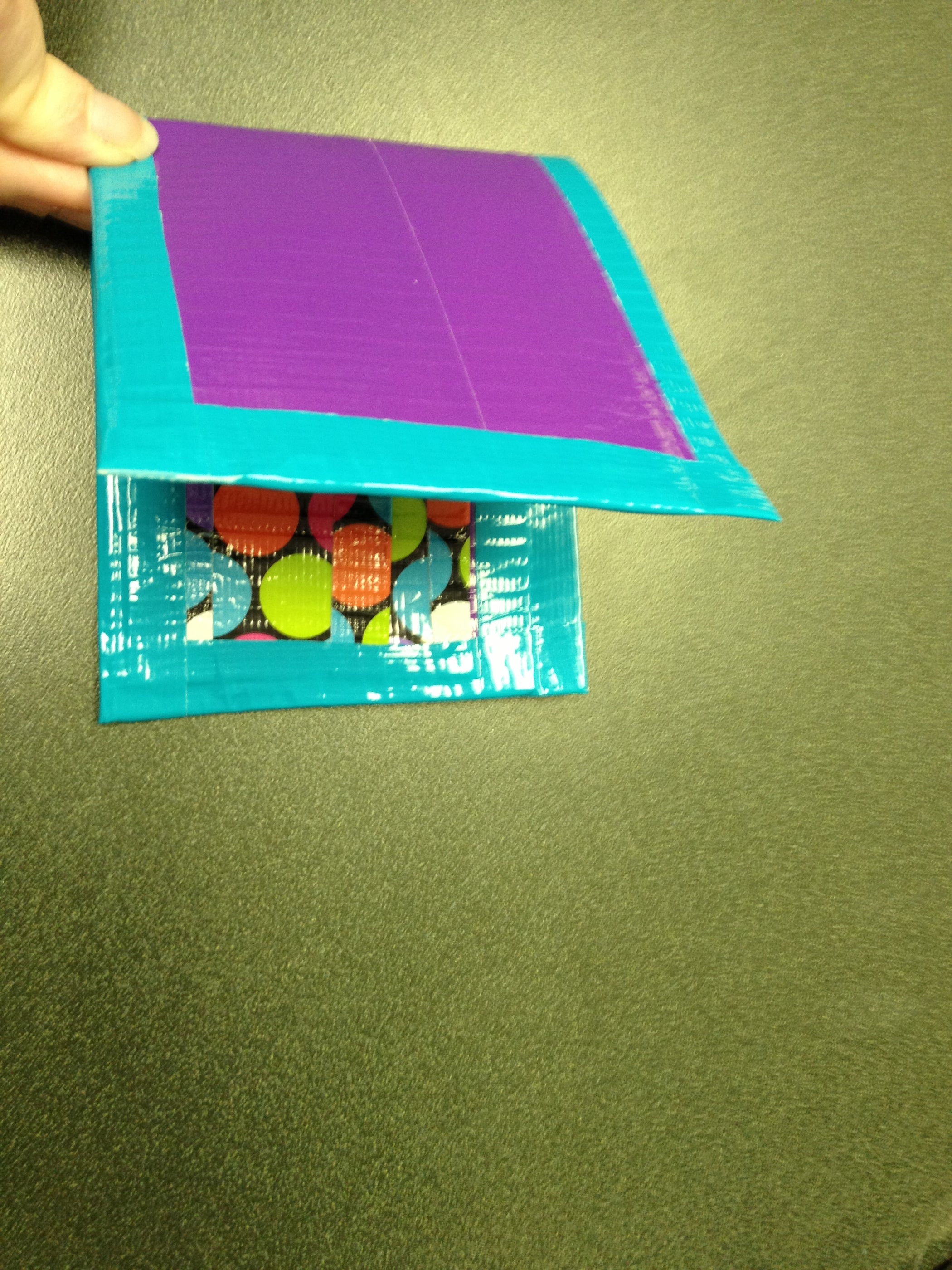 Easy Duct Tape Wallet 8 Steps Instructables