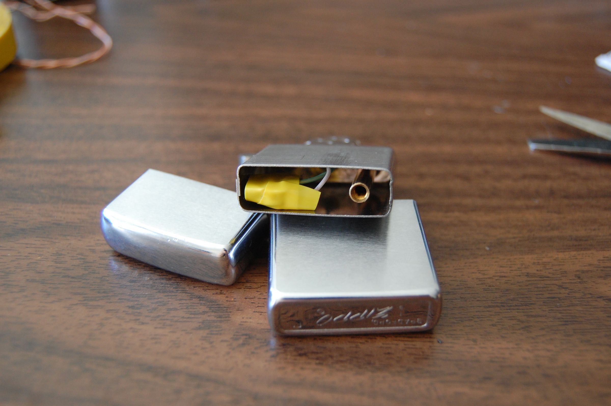 LED Zippo Flashlight 5 Steps (with Pictures) Instructables