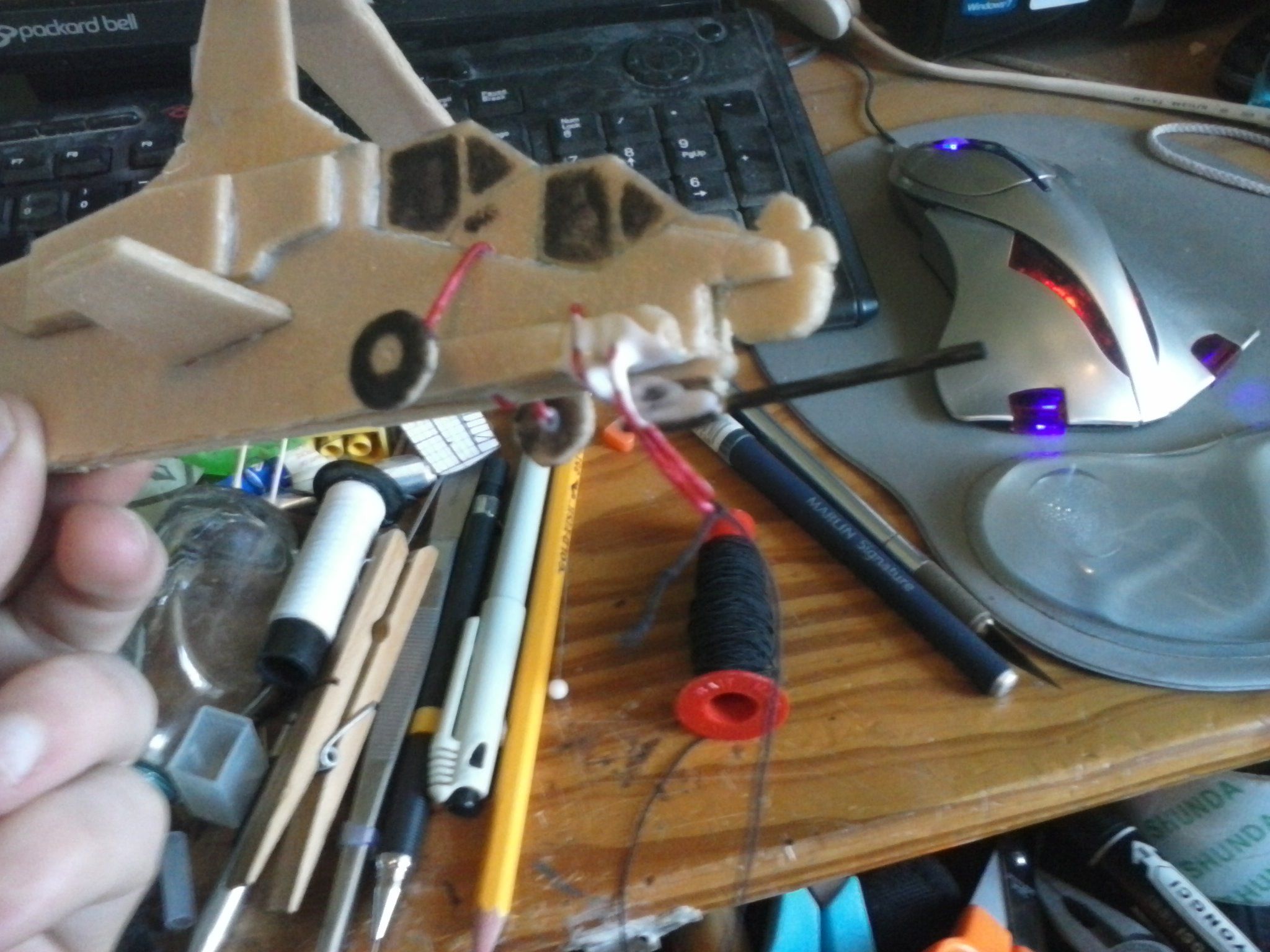 Attack Helicopter Kite Rooivalk 9 Steps Instructables