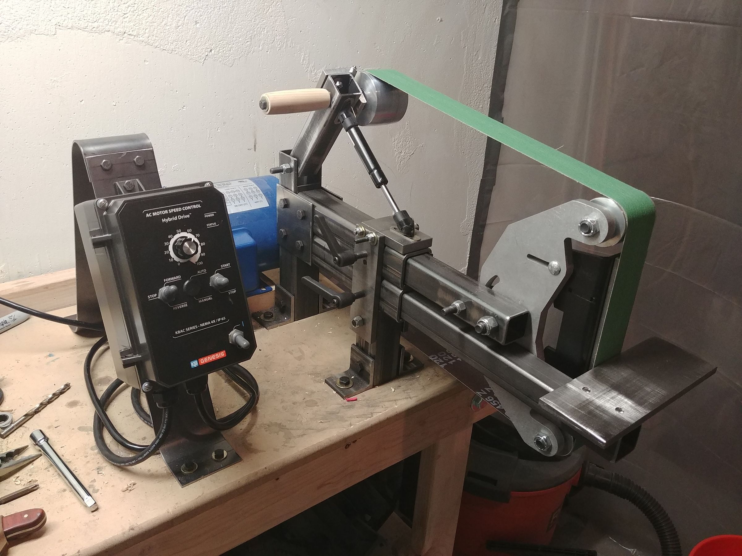 Bolt Together 2 X 72 Belt Grinder 12 Steps (with Pictures