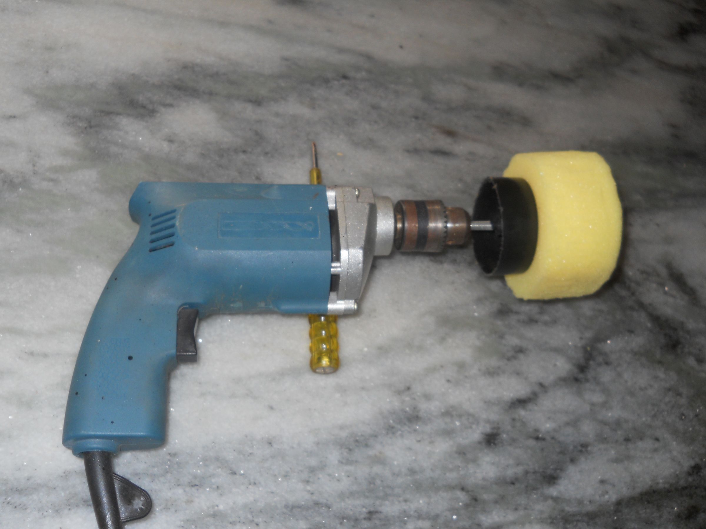 Car Polisher Using Drill Machine : 6 