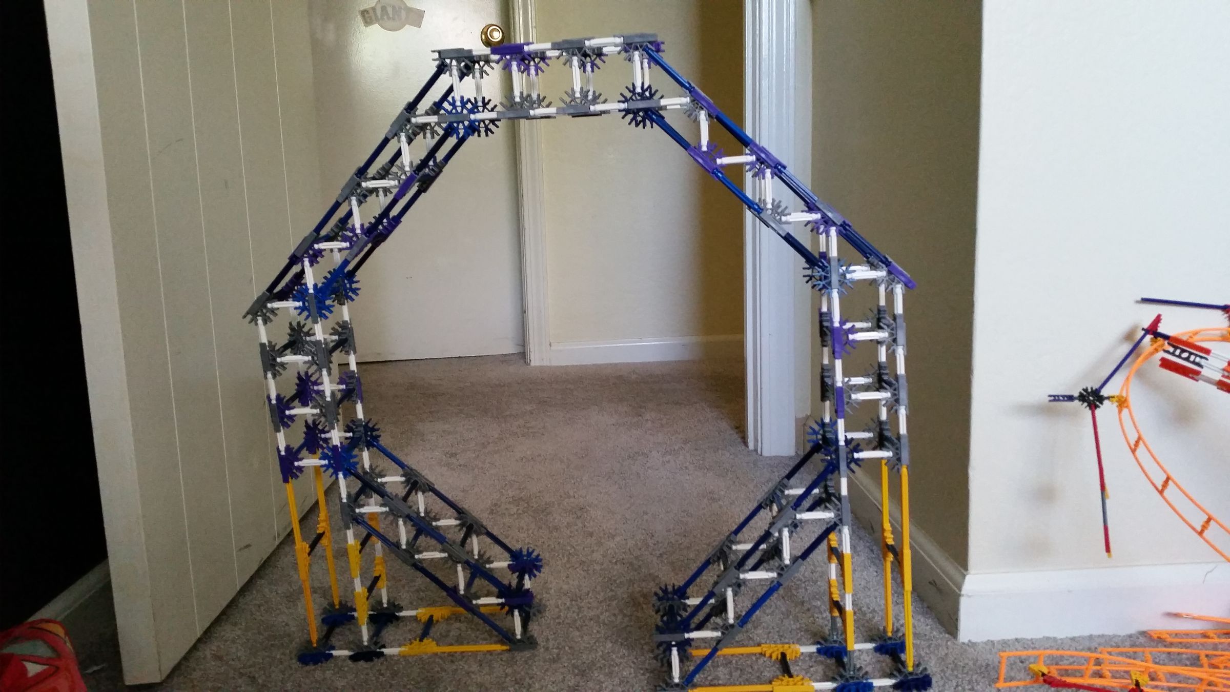 How to Make a Knex Roller Coaster 7 Steps Instructables