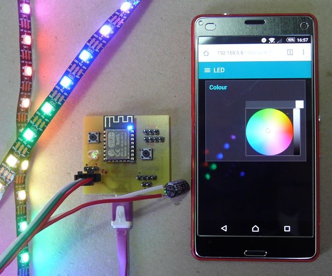 Home Automation SonoffTasmota Sensors, LEDs Development Board, ESP12