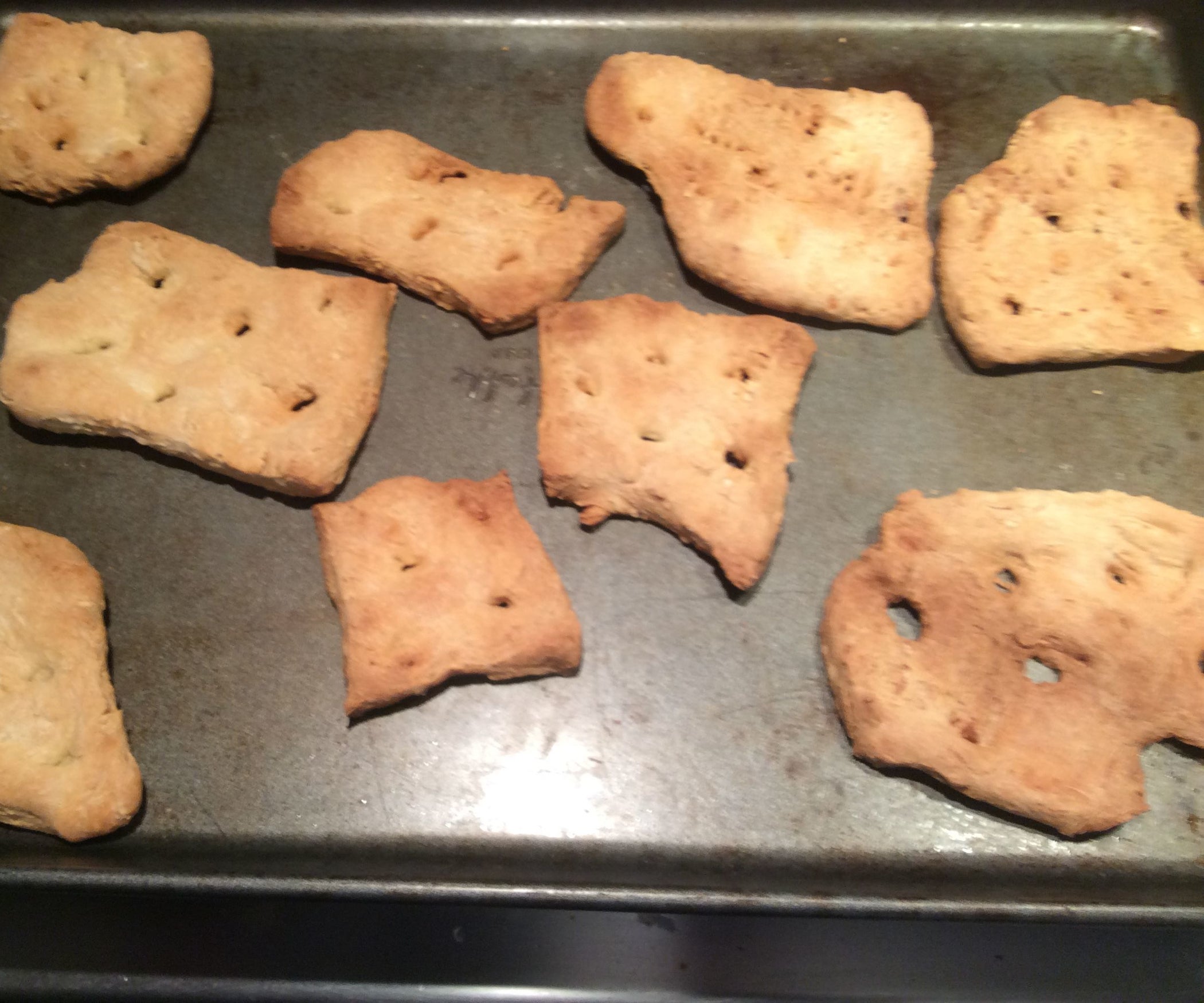 "Revolutionary" Hardtack Recreation 4 Steps Instructables