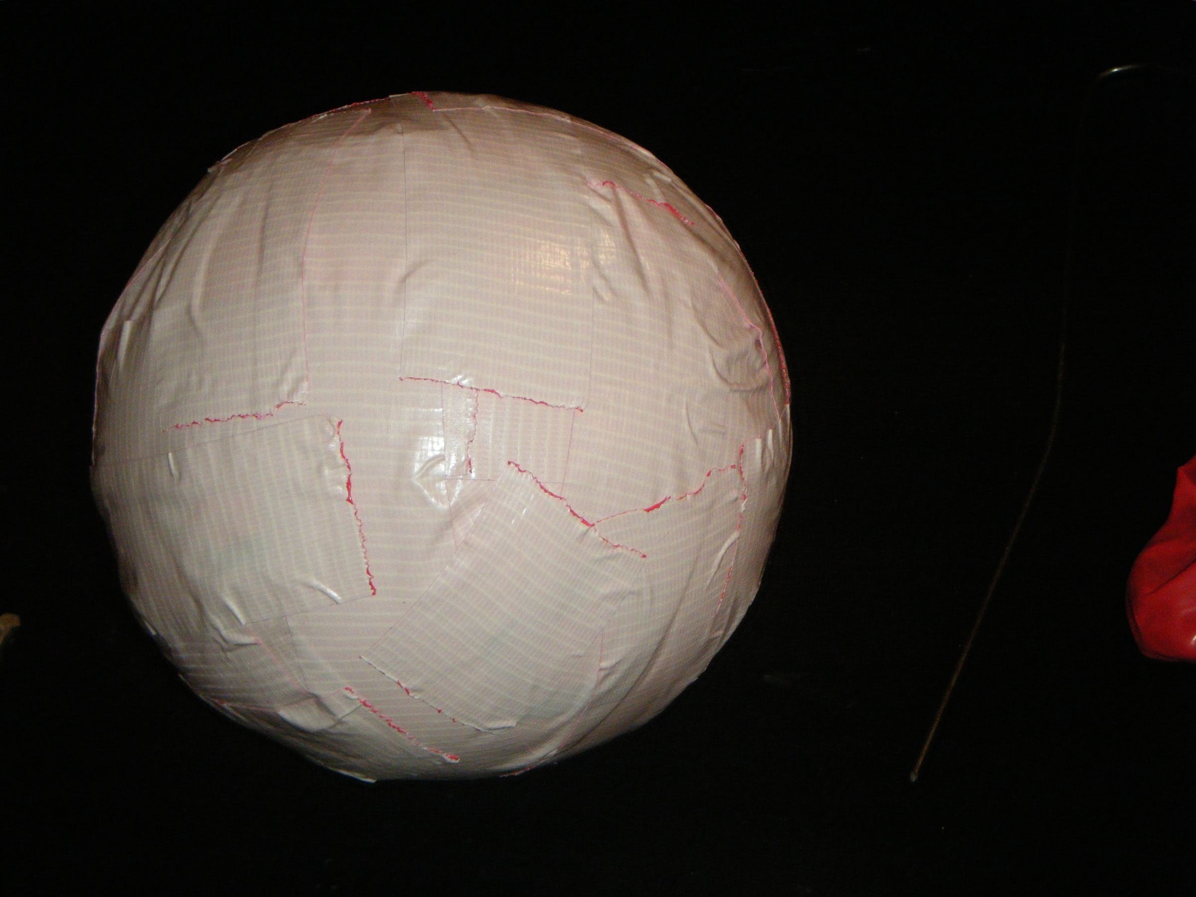Duct Tape Inflatable Ball 5 Steps Instructables