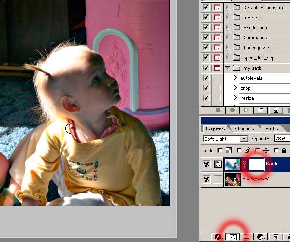 Photoshop 104:  Digital Flash Fill