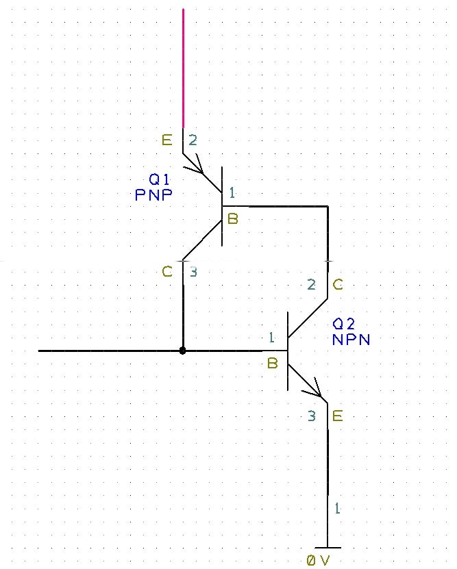 How can I build a latching circuit without a Silicon Controlled