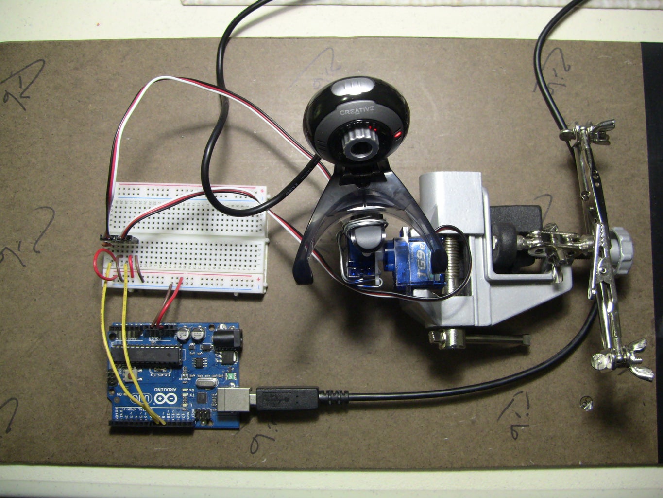Face Detection and Tracking With Arduino and OpenCV : 4 Steps ...
