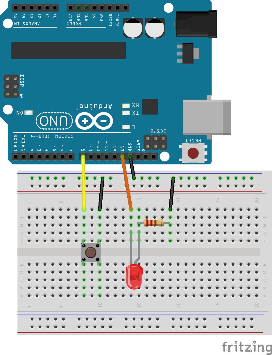 Most Simplest Toggle Switch With Arduino - Instructables