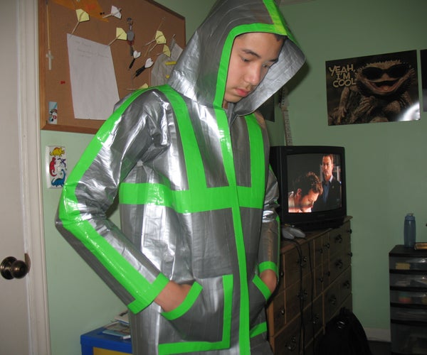 100% Authentic Duct Tape Hoodie (110+ Yards of Duct Tape)